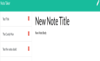 screenshot of website home page